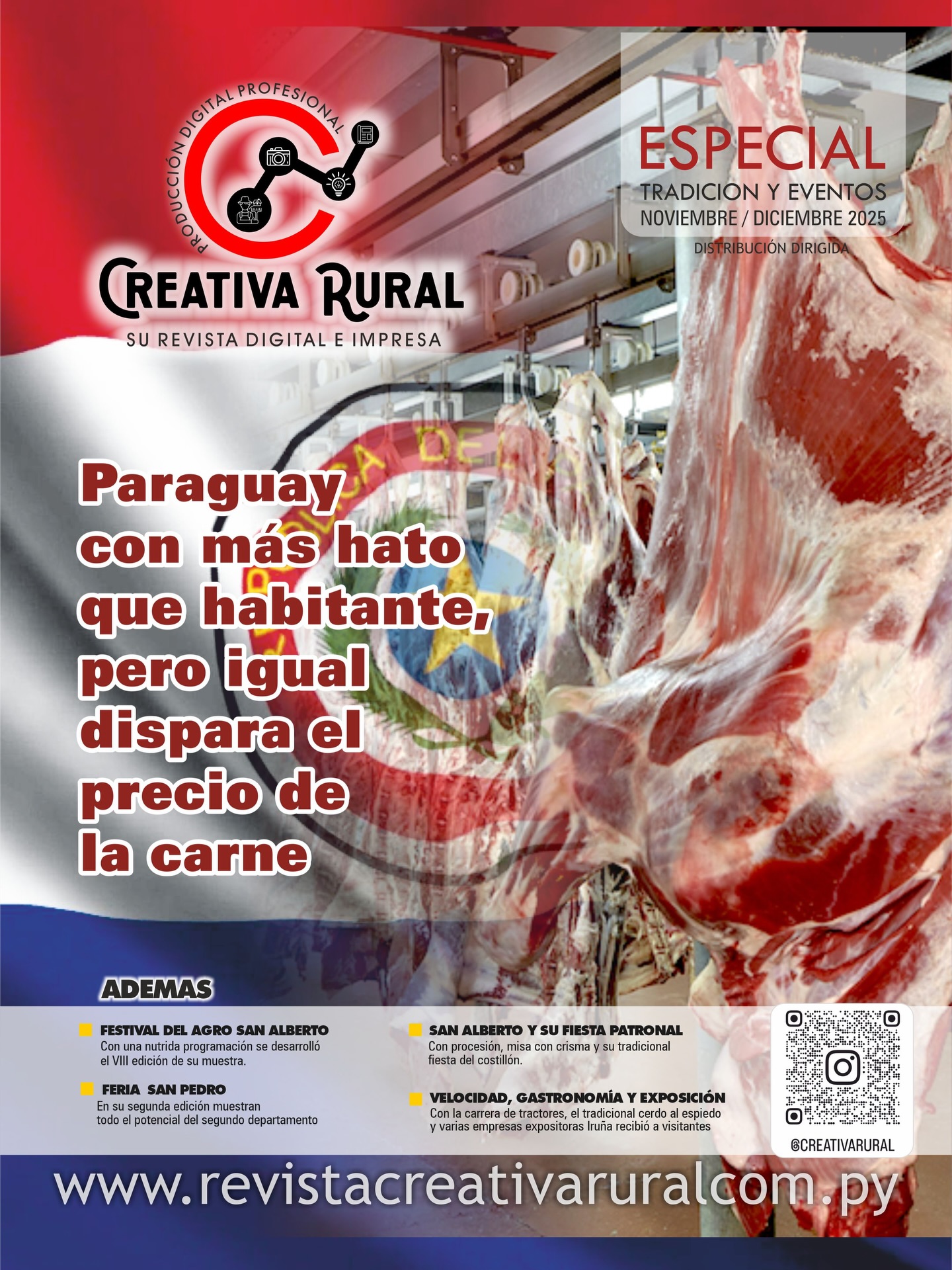Paraguay con más hato que habitantes, pero igual se dispara el precio de la carne.